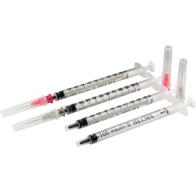 سرنگ انسولین حلما طب ۱ میلی‌لیتر سرجدا تک عددی